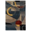 Safavieh 2 x 3 ft. Accent Contemporary Rodeo Drive Blue and Multicolor Hand Tufted Rug RD845B-2